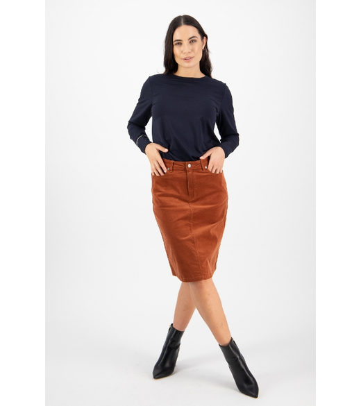 Brown suede skirt outlet queen size