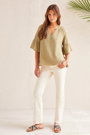 Raglan sleeve top-tops-Gaby's