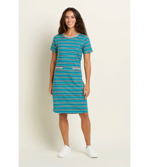 Birdport stripe dress