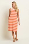 Ava stripe sleeveless dress