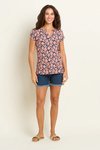 Boho floral tee shirt