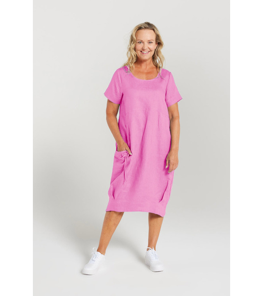 Bubble hem dress