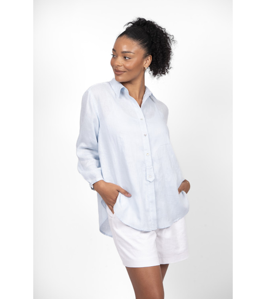 Linen long sleeve shirt