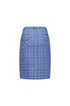 Printed skirt centre back vent