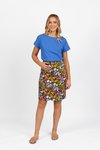 Printed skirt centre back vent