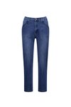 Slim leg ankle grazer jean