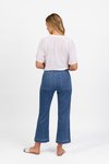 Straight leg ankle grazer jean