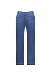 Straight leg ankle grazer jean