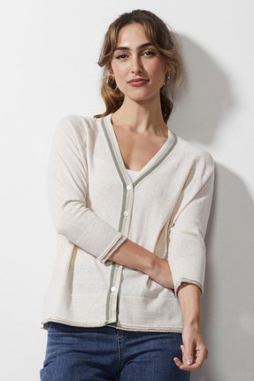 Hand work cardi-knitwear-Gaby's