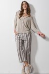 Chunky linen cardi