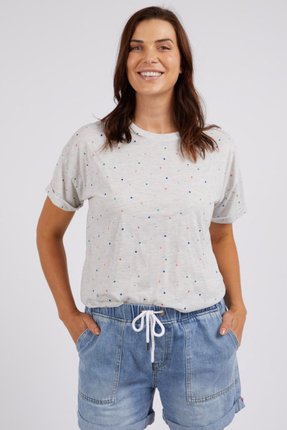 Festive spot tee-tops-Gaby's