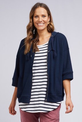 Beachy zip hoodie-tops-Gaby's