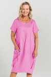 Bubble hem dress