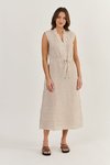 Stripe linen dress