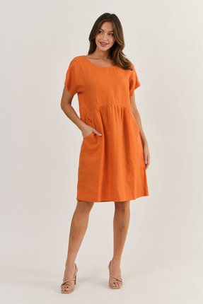 Casual linen dress-dresses-Gaby's