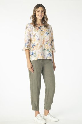 Linen top-tops-Gaby's