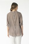 3/4 sleeve cotton shirt