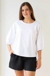 Puff sleeve top