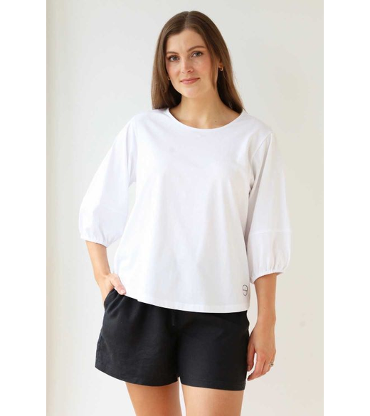 Puff sleeve top