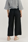 Wide leg linen pant