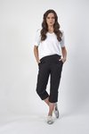 Poplin pull-on cargo pant