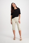 Poplin pull-on cargo pant