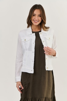 Linen jacket-jackets-and-vests-Gaby's