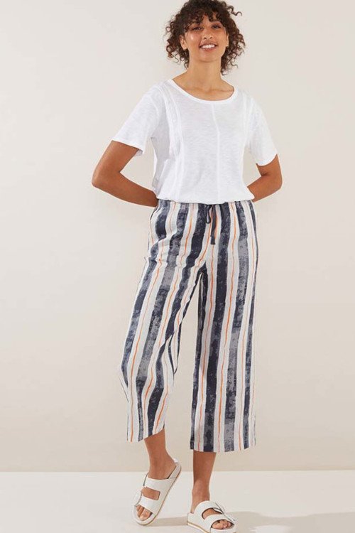 Printed stripe pant - Labels-Yarra Trail : Gaby's Warkworth