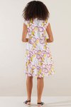 Seedburst print dress