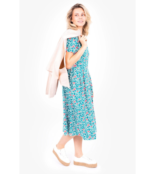 Orchard midi dress