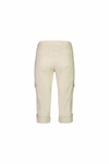 Poplin pull-on cargo pant