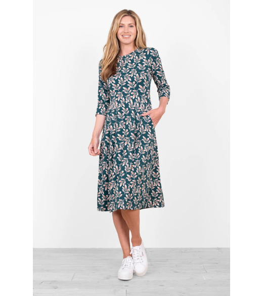 Autumn breeze midi dress